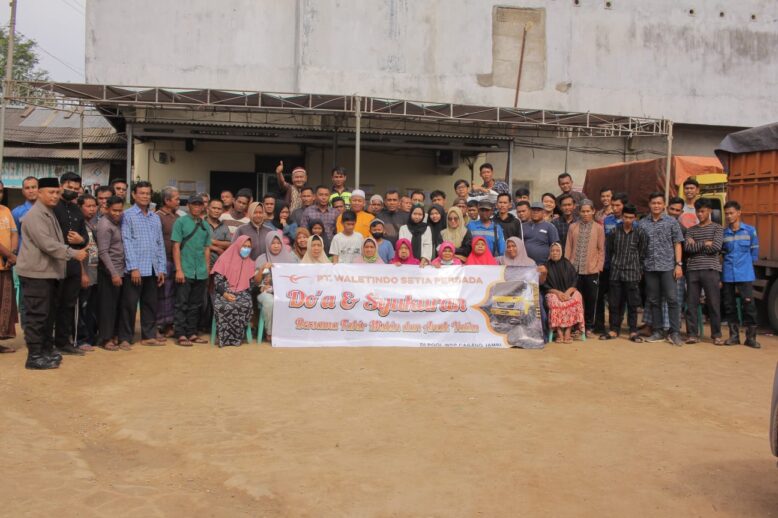 PT Waletindo Setia Persada Gelar Doa dan Syukuran-Ist/jambi-independent.co.id- PT Waletindo Setia Persada Gelar Doa dan Syukuran-Ist/jambi-independent.co.id-