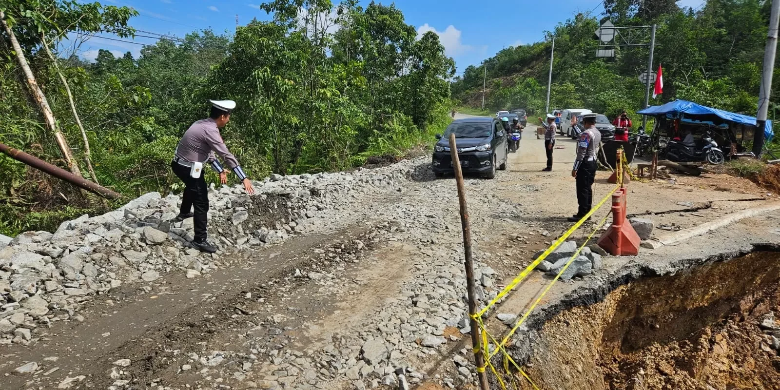 Satlantas Polres Kampar untuk Riau Pos