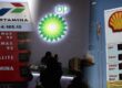 Foto: Foto kolase spbu Pertamina, Shell, dan BP. (CNBC Indonesia)